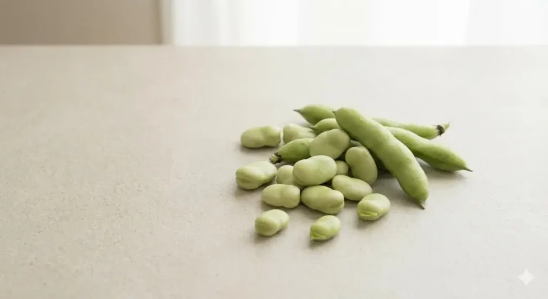 תמונת רקע של פול ירוק לפוסט על תזונת תינוקות