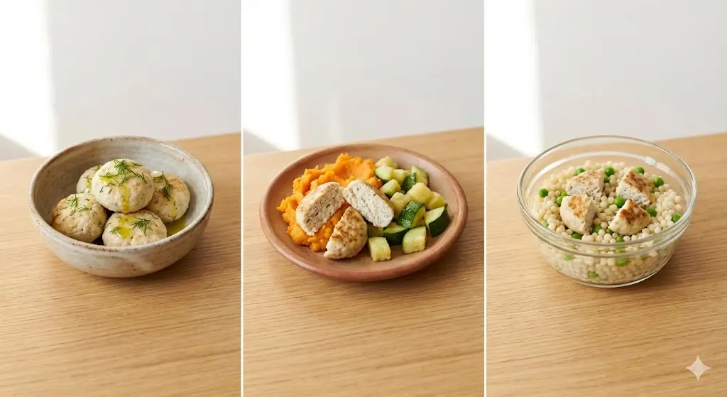 קציצות דג לתינוקות – 3 דרכי הגשה