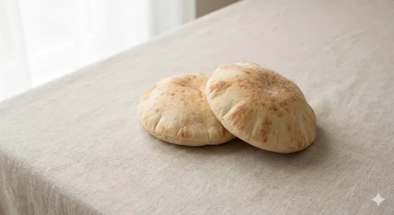 תמונת רקע של פיתה לפוסט על תזונת תינוקות