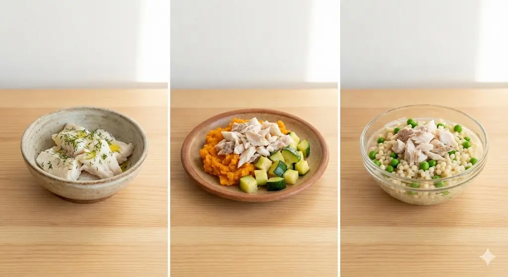 דג דניס לתינוקות – 3 דרכי הגשה