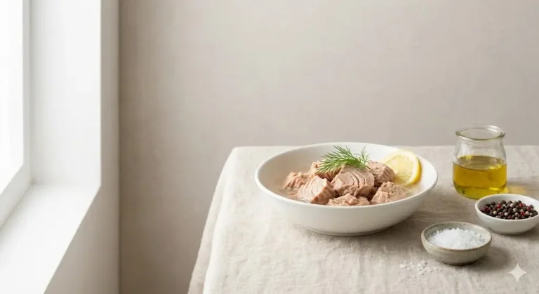 טונה במים – תמונת רקע