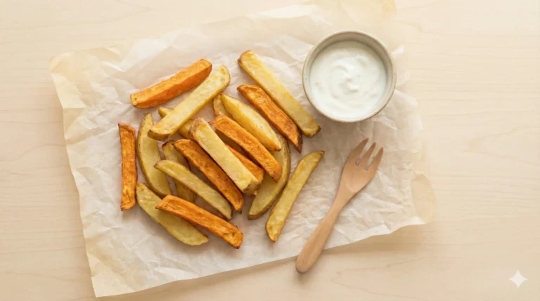 צ’יפס אפוי רך לתינוקות ללא מלח